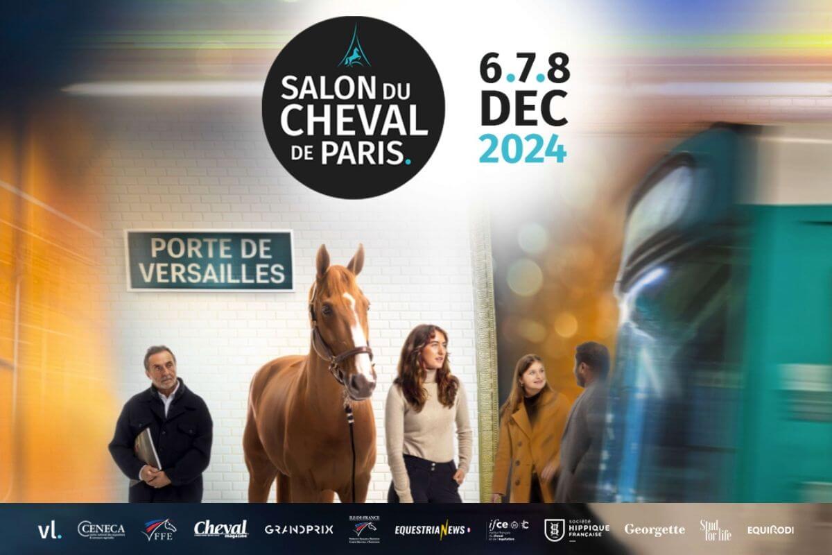 On se retrouve au Salon du Cheval de Paris !